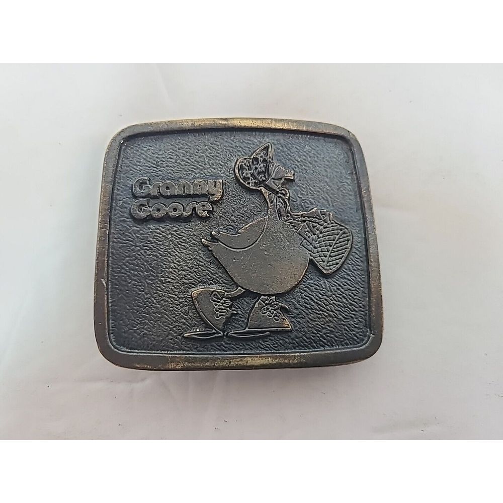 Granny‎ Goose Wyoming Studio Art Works Belt Buckle